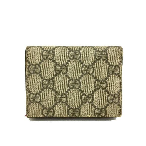 GUCCI Cherry GG Logo PVC Bifold Wallet - Picture 2 of 8